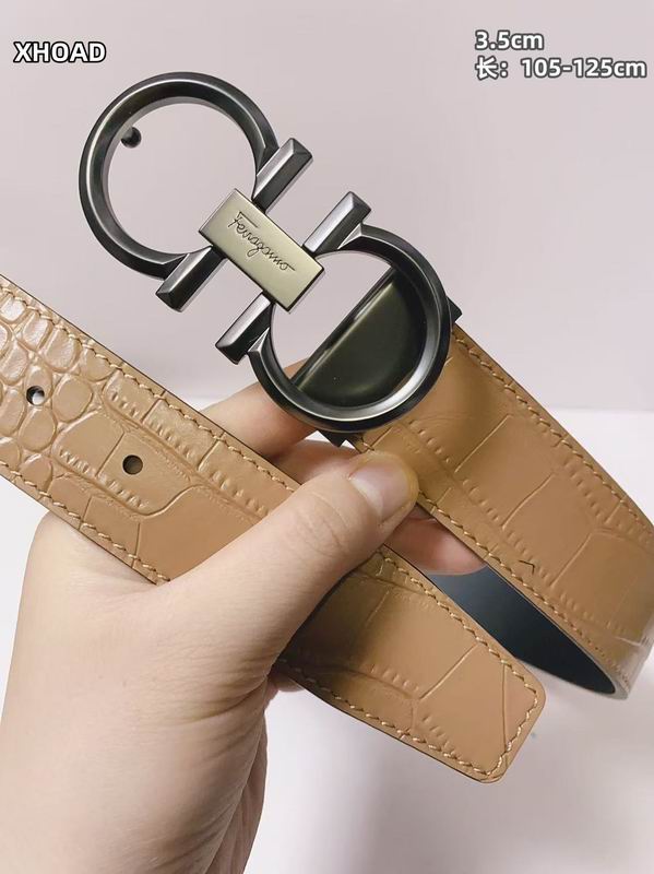 Ferragamo belt 35mmX105-125cm 8L200